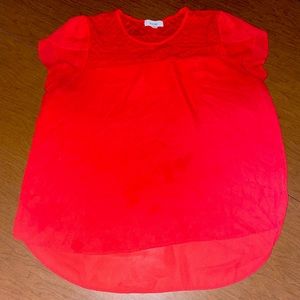 Red Blouse